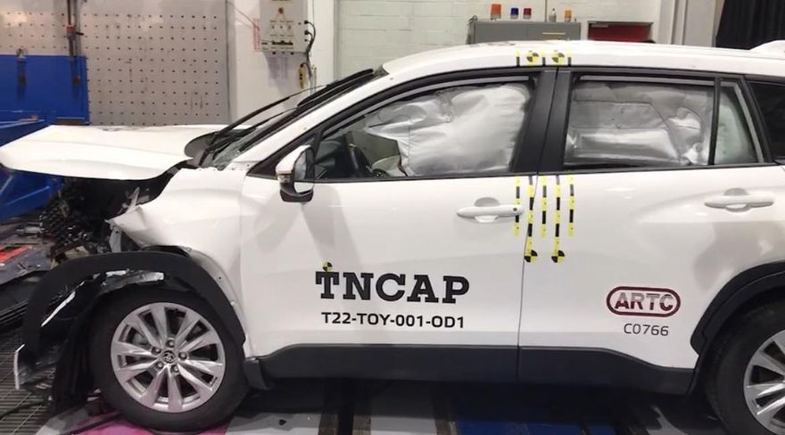 影/「台灣TNCAP實驗室」今首測車輛撞擊！TOYOTA國產車實際演練