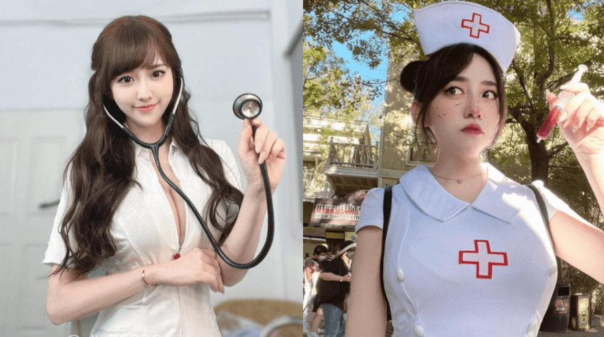 「最美護理師」不藏了！穿制服拿針筒　白衣洩邪惡曲線…羞喊：我不會打針～