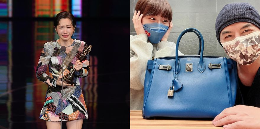收到「愛馬仕包」了！黃子佼、Lulu「面交」畫面曝光　他笑喊：下次不亂許諾了