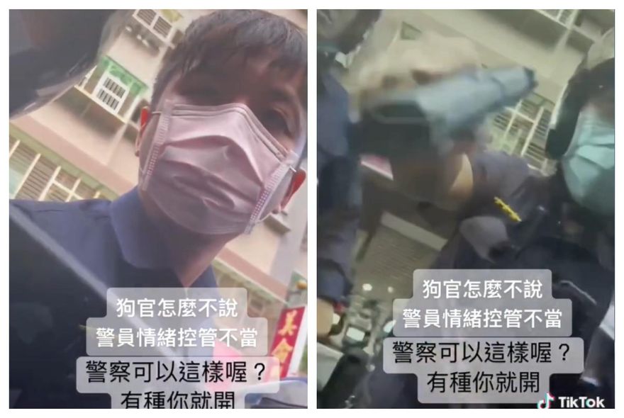 警掏槍朝人失控喊：下車！他討拍怒嗆「警察可以這樣？」　網看完影片全不挺