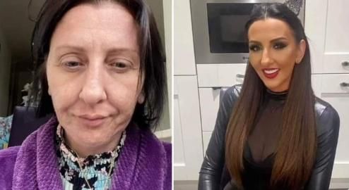 是同一個人嗎！英42歲婦人離婚後大改造　從路邊大媽變網路女神
