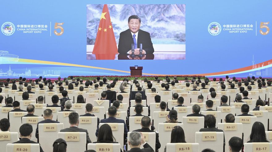 上海進博會開幕 　習近平：推動各方共享陸三大機遇