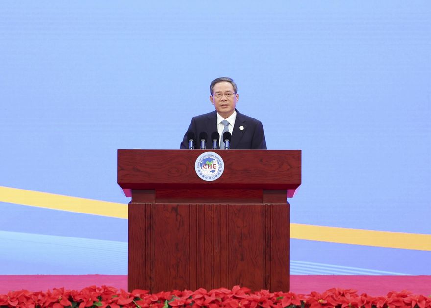 「準大陸總理」出席進博會開幕　李強：開放大門只會越開越大