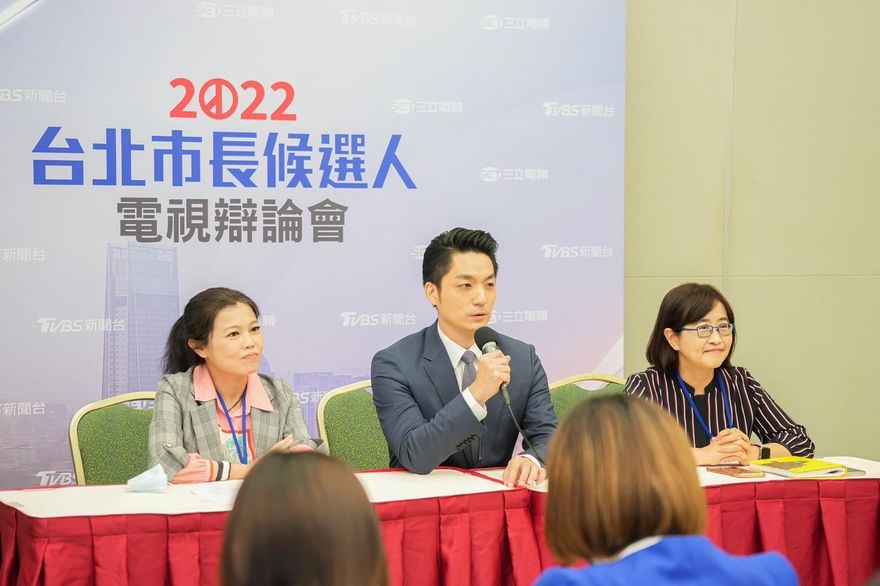 【影】台北市長選舉辯論/給自己打幾分？蔣萬安：留給市民評斷
