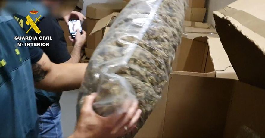 市值20億！查獲32公噸大麻創下西班牙歷史新高