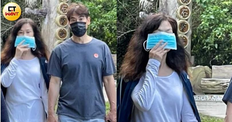 挺過翁家明偷吃風波！直擊58歲俞小凡登山「口罩遮臉緊牽尪」　昔瓊瑤女郎現況曝