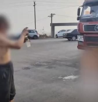 【影】真的忍不住啦！陸司機下車上廁所　回程卻被要求隔離7天