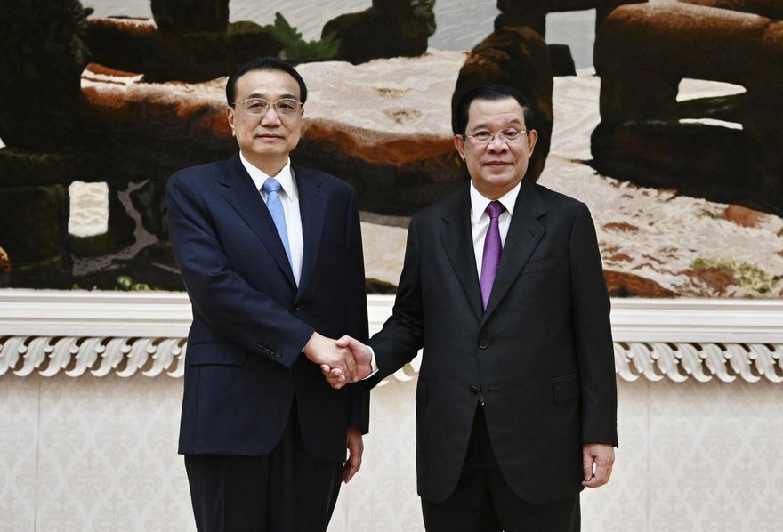 李克強會晤柬埔寨總理洪森　承諾提供8.8億元援助