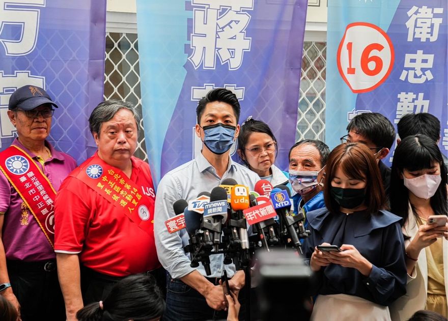 高端下架中資新聞稿！　蔣萬安競辦再敲「中」：國安遇高端就轉彎？
