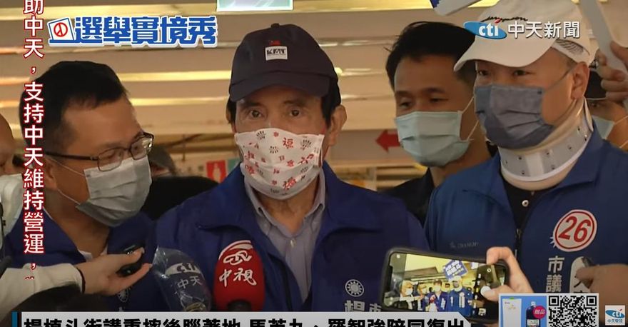 馬英九心疼摔傷陪掃木柵市場　楊植斗忘做一件事嘆可惜
