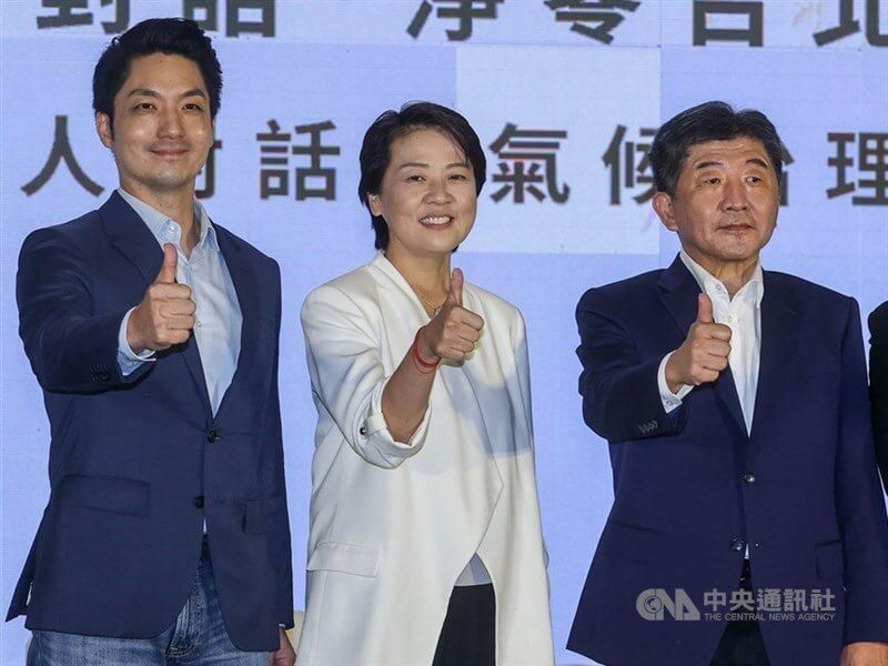 【影】北市長政見會/12候選人到齊史上最多 　黃珊珊、陳時中、蔣萬安先後上陣