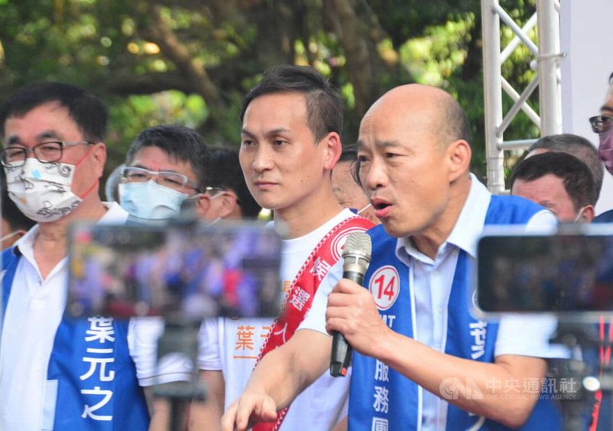 進駐新北市強力輔選 韓國瑜大喊:我是總統候選人裡的吳彥祖