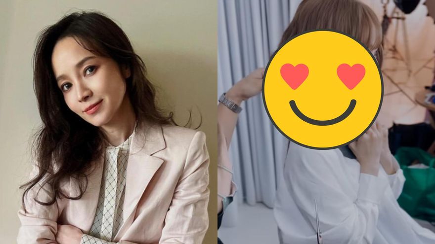 無預警剪掉招牌長髮！43歲侯佩岑「瞬間變少女」嚇到摀嘴　網看新造型狂讚：好像洋娃娃