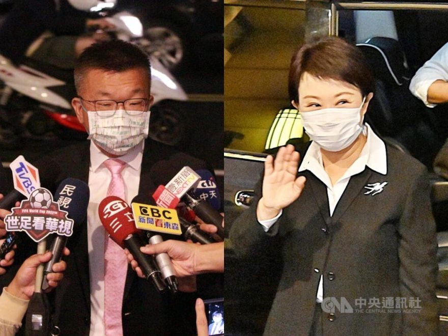 台中市長選舉公辦政見會　盧秀燕、蔡其昌正面交鋒