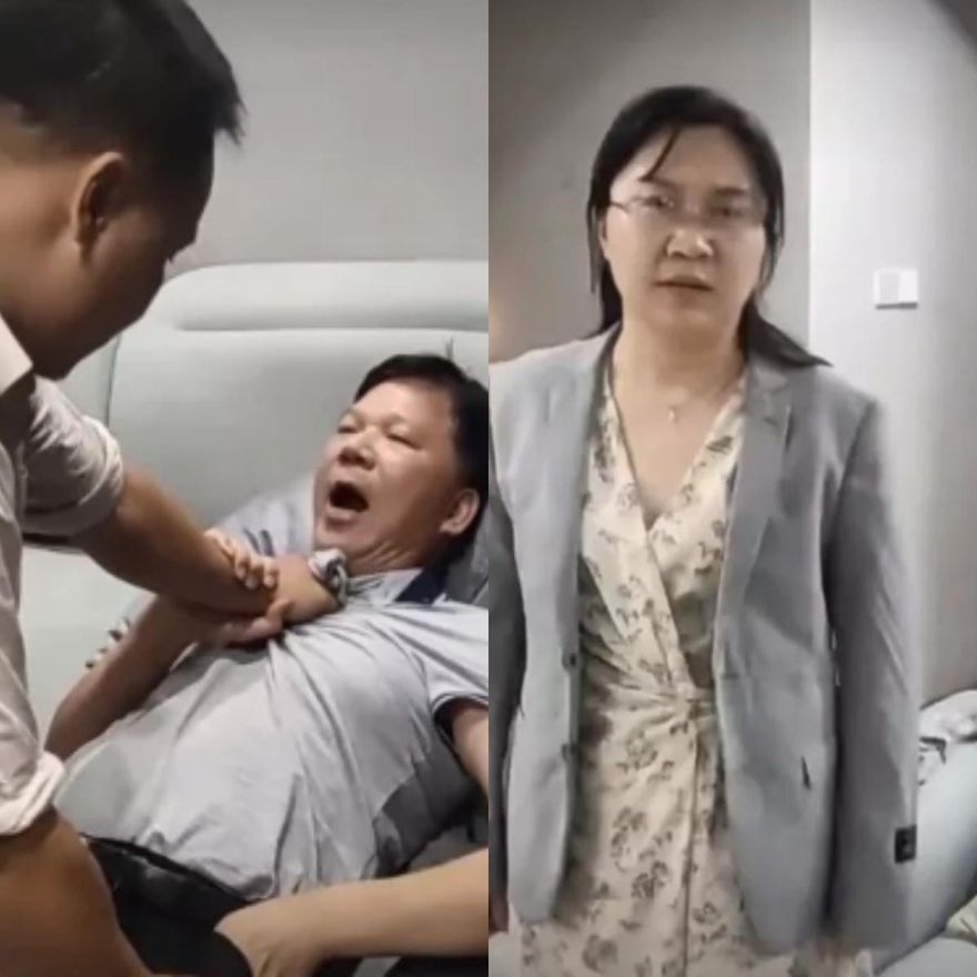 「最美公務員」抓姦現場！老公怒揪衣領開揍　上司辯稱：來借電充手機
