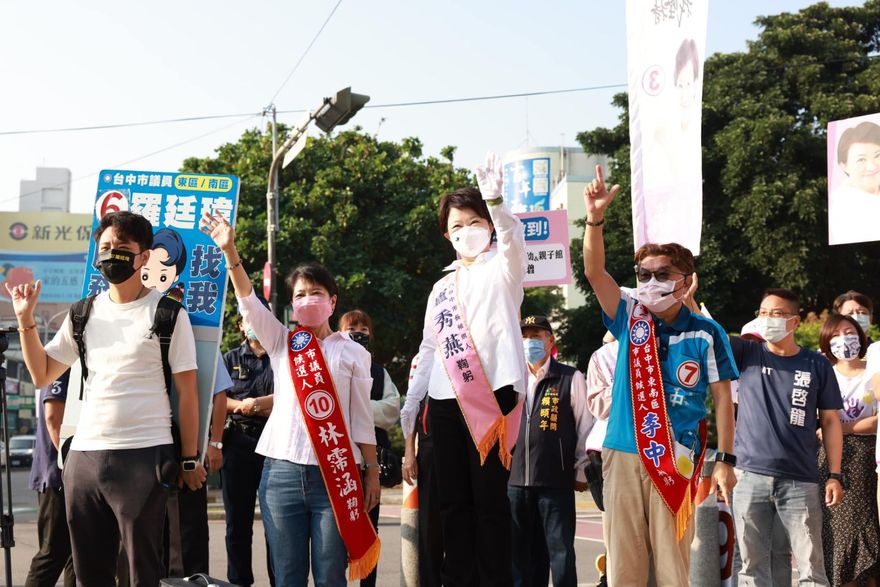 【影】衝刺選情！媒體人爆料蔡其昌將辭立院副院長　對手盧秀燕發聲了