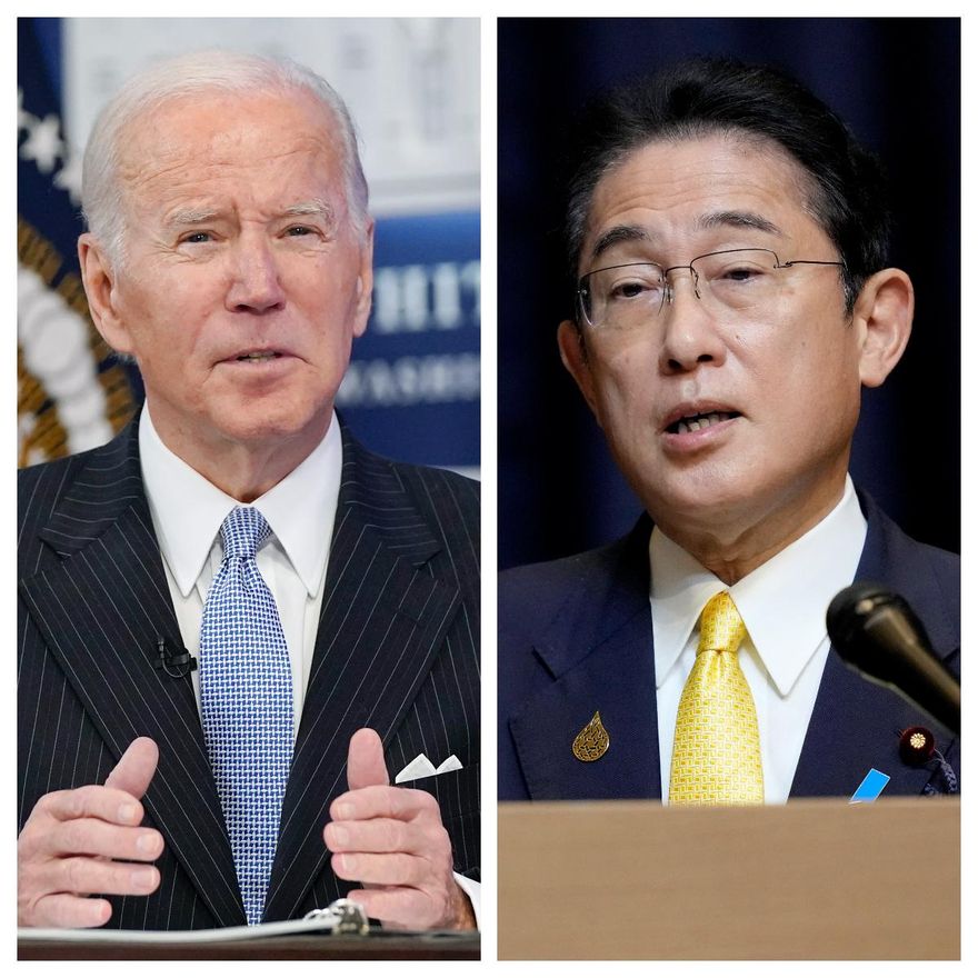 日相岸田文雄2023年1月訪拜登　美日防長也將舉行會談