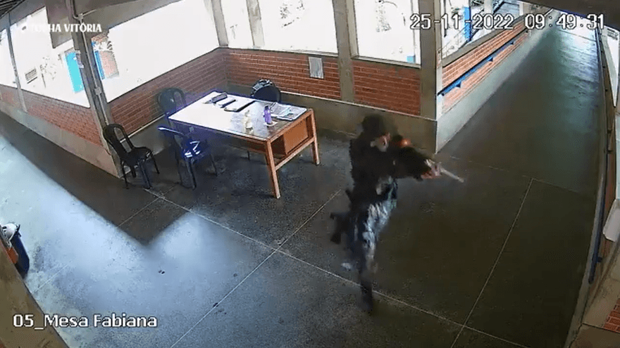 【影】巴西爆校園槍擊案　至少3死11傷