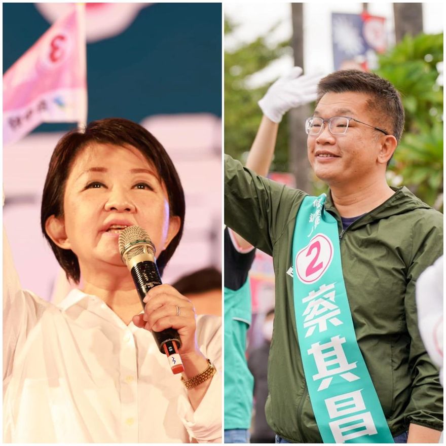 不斷更新/台中市開票！盧秀燕票數過當選門檻二分之一　領先對手蔡其昌13萬票