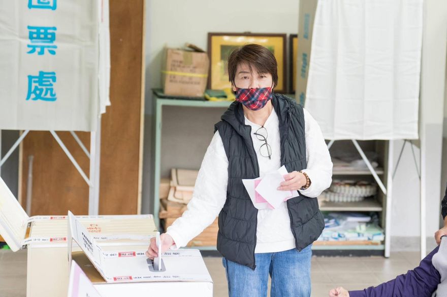 【影】不斷更新/台北市長開票中！黃珊珊臉書發文：謝謝市民為台灣民主做出貢獻