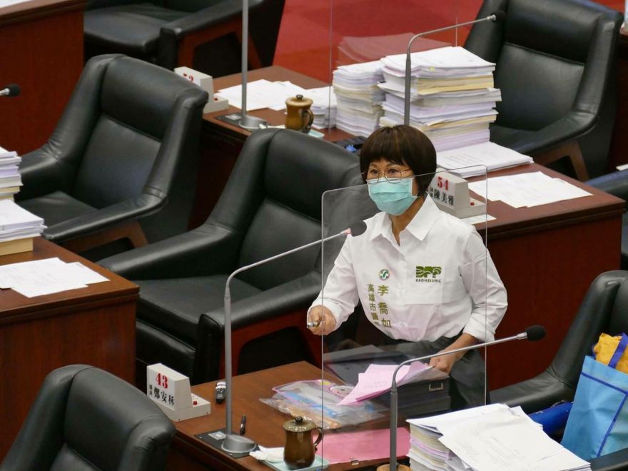 民進黨八連霸高雄市議員李喬如　宣布退出湧言會