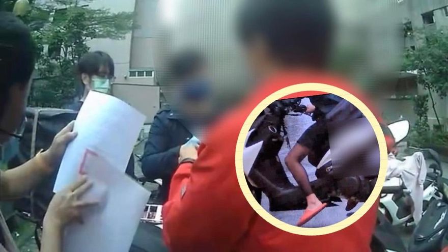 【影】變裝癖男連2天「裙裝+黑色開檔褲襪」　路邊公然噁尻槍　警持搜索票逮人