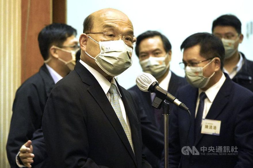 不敢囂張了？民進黨大選挫敗　蘇貞昌：「謙卑面對、誠懇檢討」