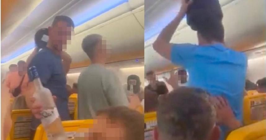 70人飛機上開趴「暢飲伏特加」大鬧！逼空服員拿大聲公：不坐下不降落