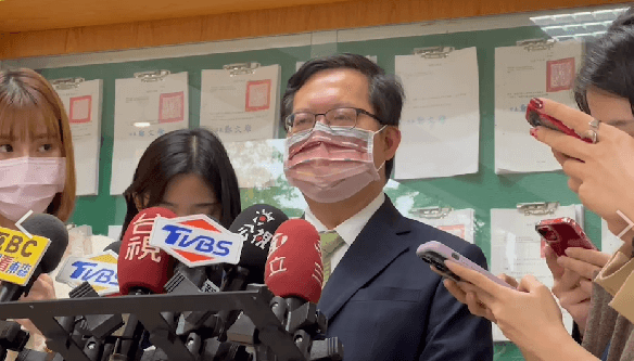【影】論文風暴後首度露面！鄭文燦坦承：有把聲明傳給陳明通