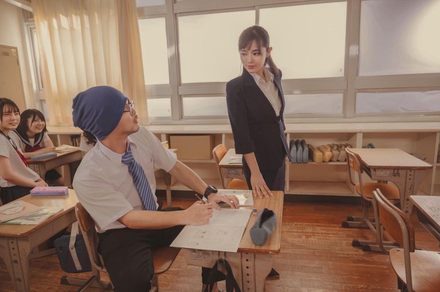 明日花不要看！蒼井空為黃明志甘願淪為「舔狗男」　和3AV女優當同學《高清無碼》畫面曝光
