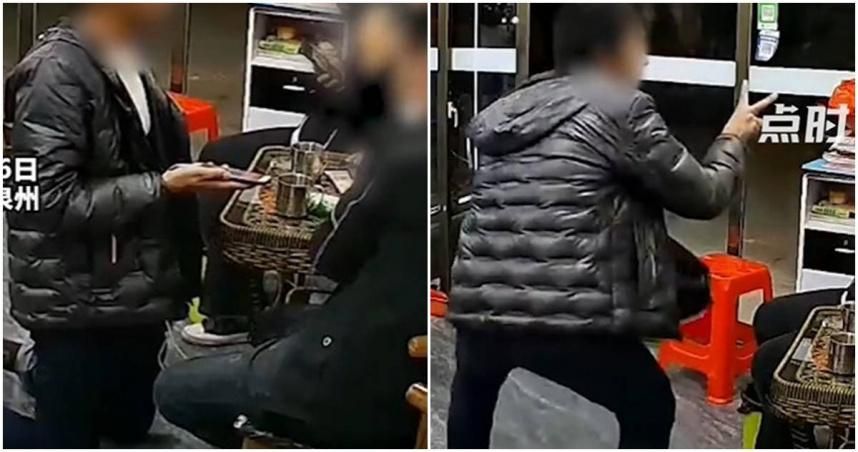 【影】裝可憐下跪借車錢…得手秒變臉還比「YA」　噁男嘴臉曝光！網怒：拳頭硬了