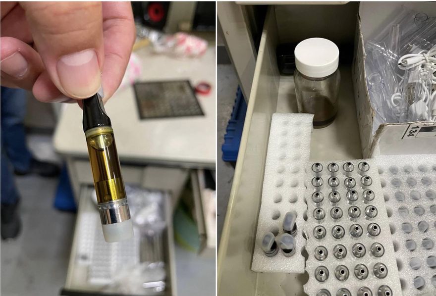 【影】大麻製毒工廠藏身鐵皮屋　栽種煉菸油一條龍作業