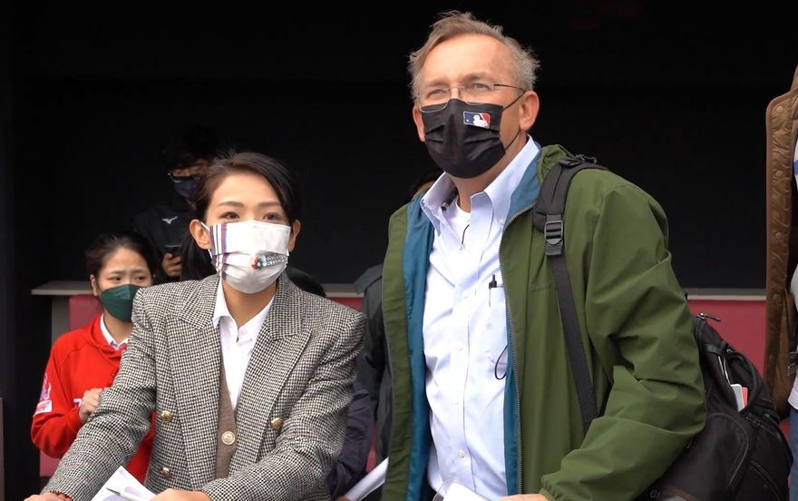 美國職棒大聯盟現勘新竹棒球場：感謝高虹安、對2023WBC世界經典賽保持樂觀