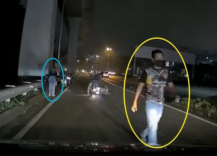 司機修但幾勒....熱心運將幫助完車禍傷患油門催落離開　女乘客還沒上車被「丟包」