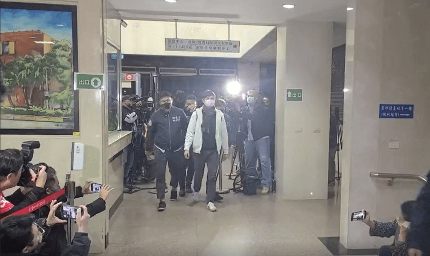 快訊/高虹安男友李忠庭移送北檢！3貪污被告受檢察官訊問中