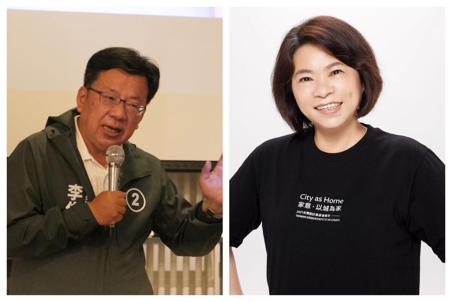 嘉義市長選舉周日投票！黃敏惠徒步拜票　李俊俋車隊掃街