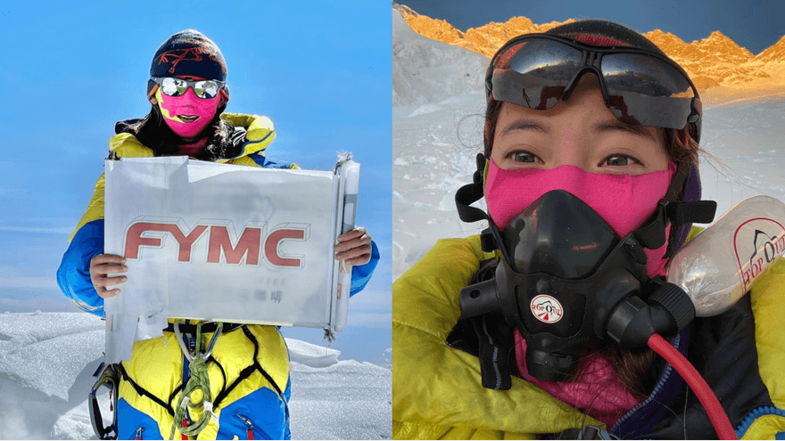 「登山女神」曾格爾登頂紀錄被除名！發聲痛喊不公平：想大哭一場