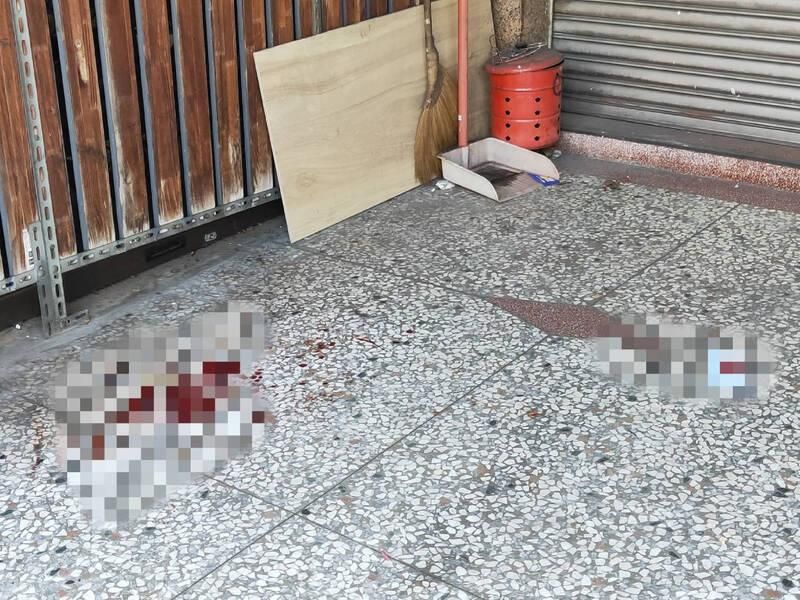 悍女不滿歐多拜被貨車擦撞！與鄰居互丟石塊鐵條　雙方都很傷