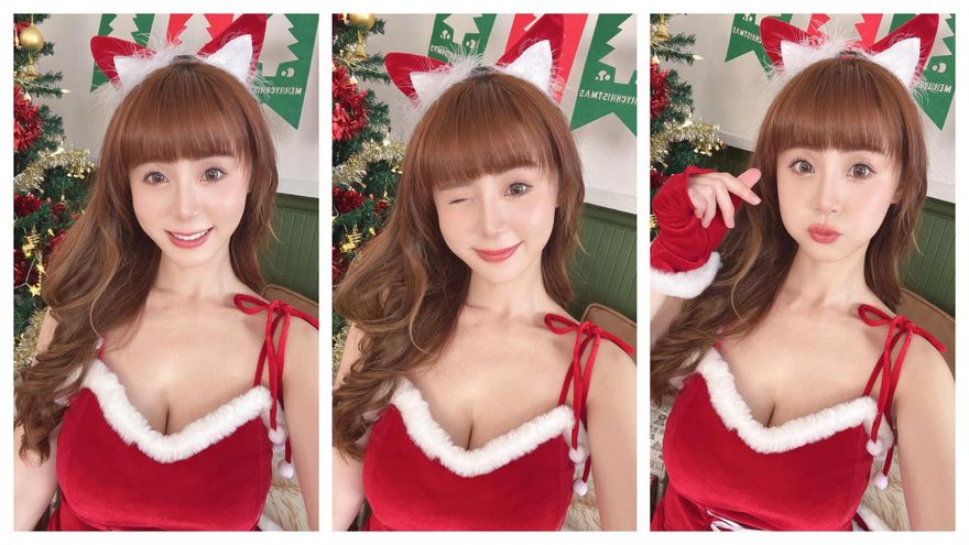 中信啦啦隊女神變身火辣耶誕女郎　邀粉絲球場共度耶誕節