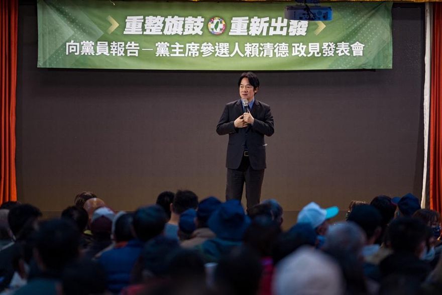【影】賴清德南投政見會　綠議員轟「該下台的不下台」