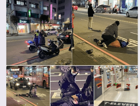【影】新店晚間發生超商搶案！持棍棒攻擊民眾、店員　只搶361元遭警逮
