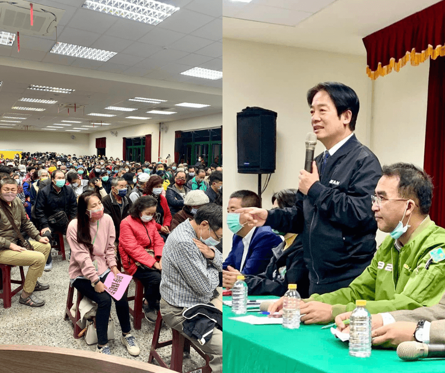 民眾直面喊發「紅包」　賴清德：相信蔡總統有聽到