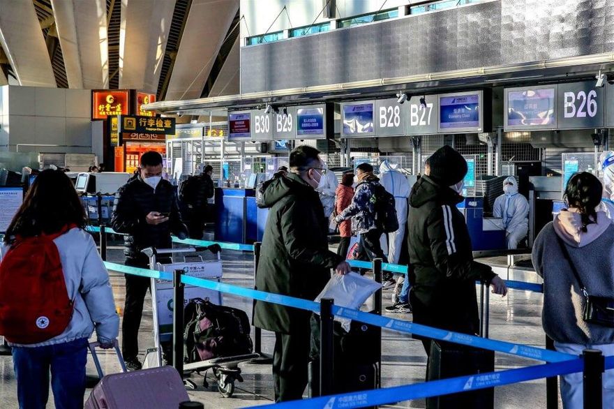 美要求陸港澳旅客搭機前2日篩檢　防新變種病毒入侵