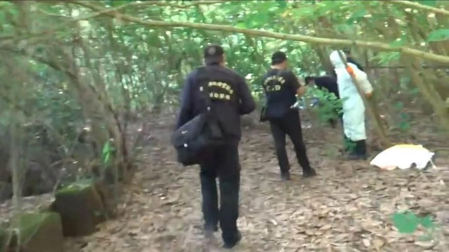 【影】台南新化山區人骨懸案偵破！警拘捕2嫌　死者竟是嫌犯前女友