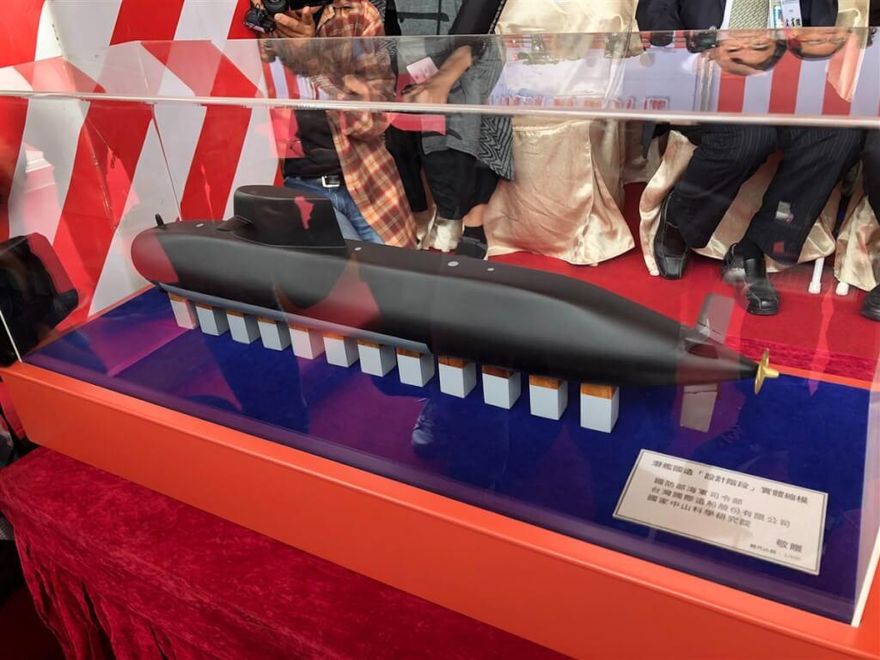 國造潛艦儎台自製率逾4成　台船：原型艦9月下水