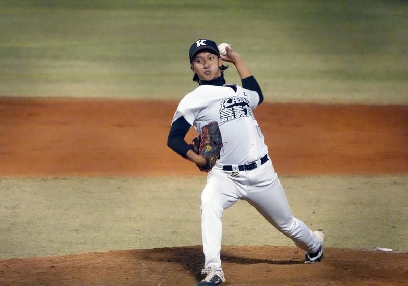 嘉大「口香糖殺手」宋明憲連2場完投勝！揭秘嚼口香糖原因　笑喊：投完嘴超酸