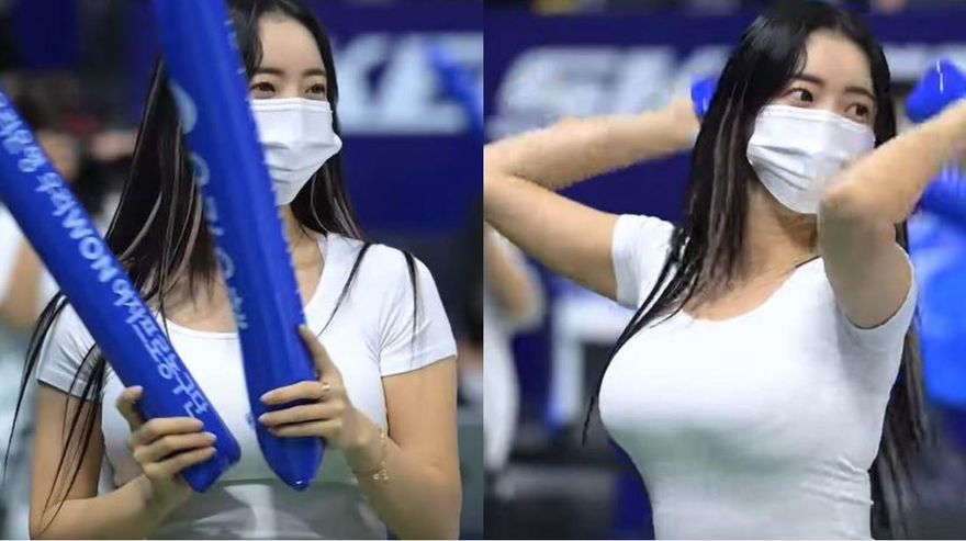 影/「啦啦隊正妹」應援乳浪跳動！網吐槽狂酸：真塑性感