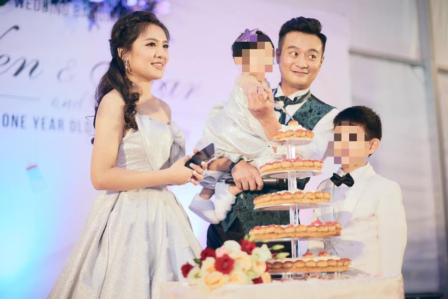 超夢幻！本土劇男星曬「嬌妻指定」流水席婚宴照　網驚：跟飯店一樣氣派