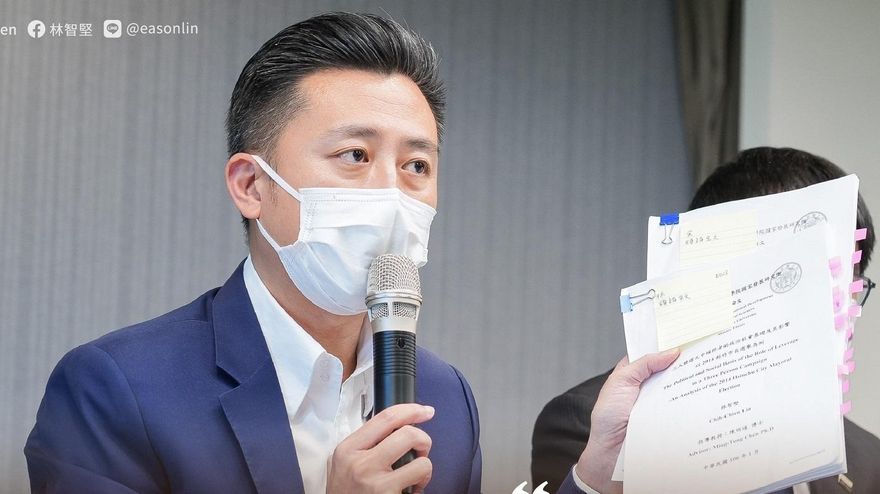 林智堅抄論文/二姊過世前不知真相　余正煌耿耿於懷「頭七燒報紙證明清白」
