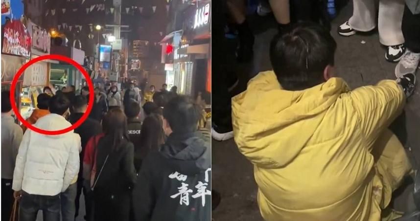 鹹豬手偷摸屁股！遭少女母當街狂搧耳光　色男辯「以為是高中生」引眾怒
